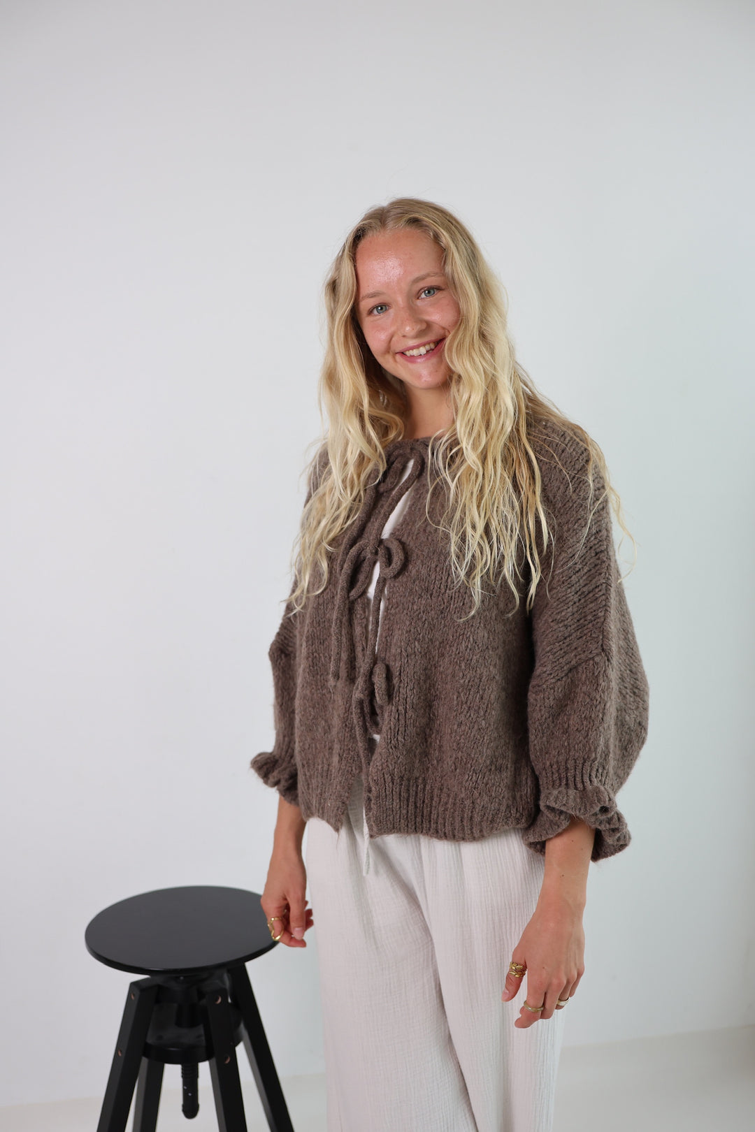 Cardigan mit Schleifen Lilly (3/4-Arm)
