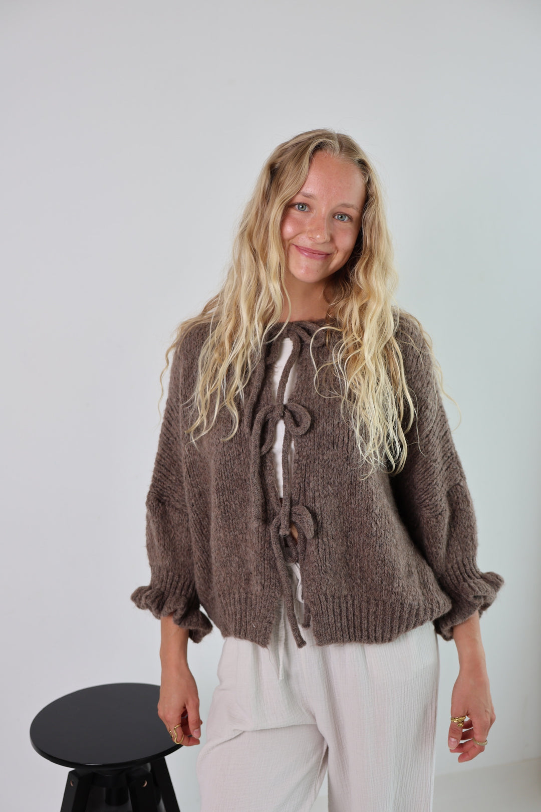 Cardigan mit Schleifen Lilly (3/4-Arm)