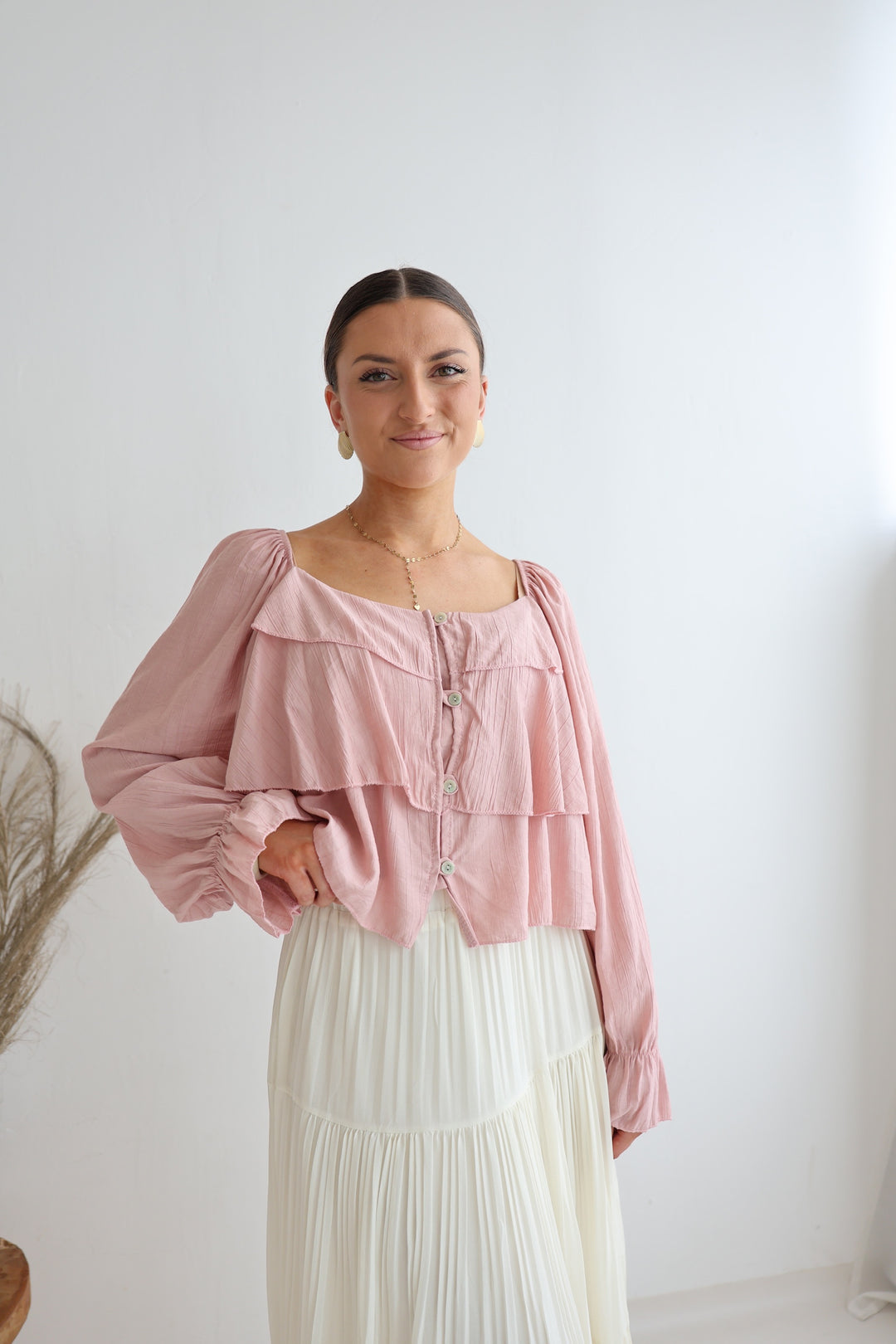 Leichte Bluse aus Viskose Dreamy