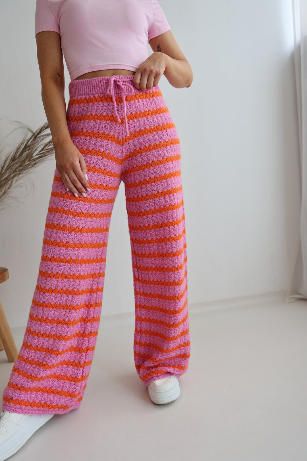 Summer Knit Pants Holly