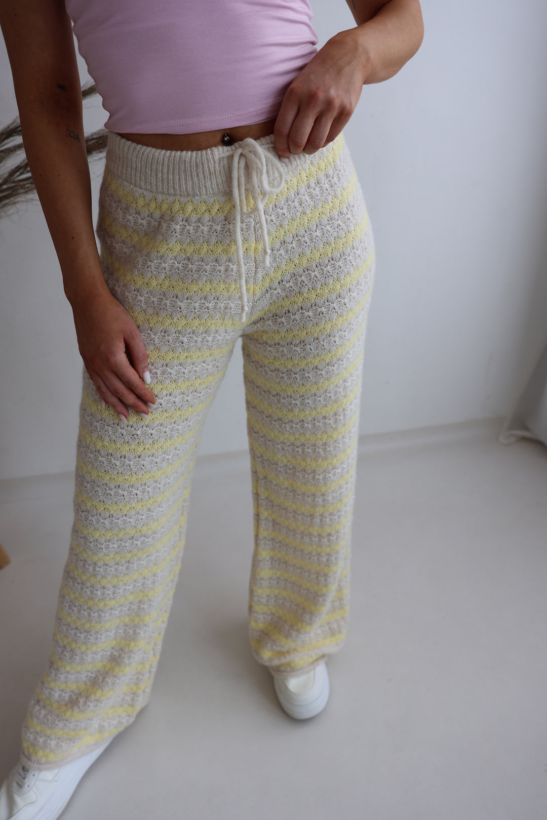 Summer Knit Pants Holly