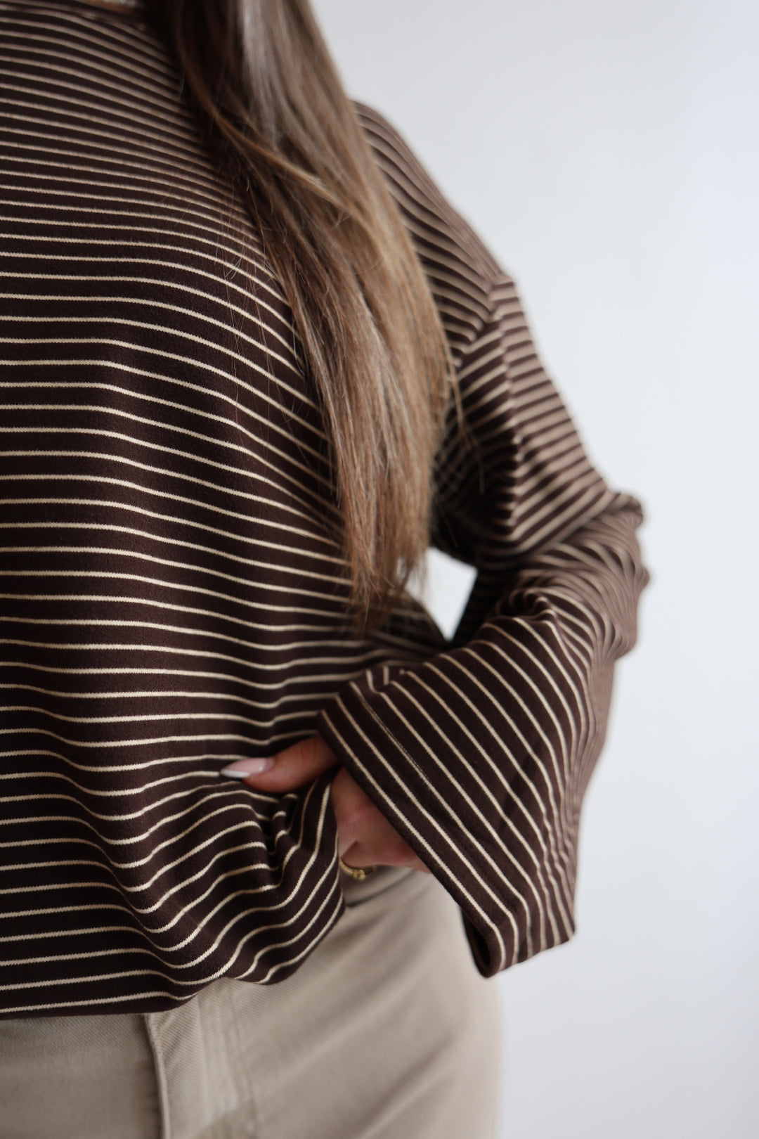Gestreiftes Longsleeve Striped Soul