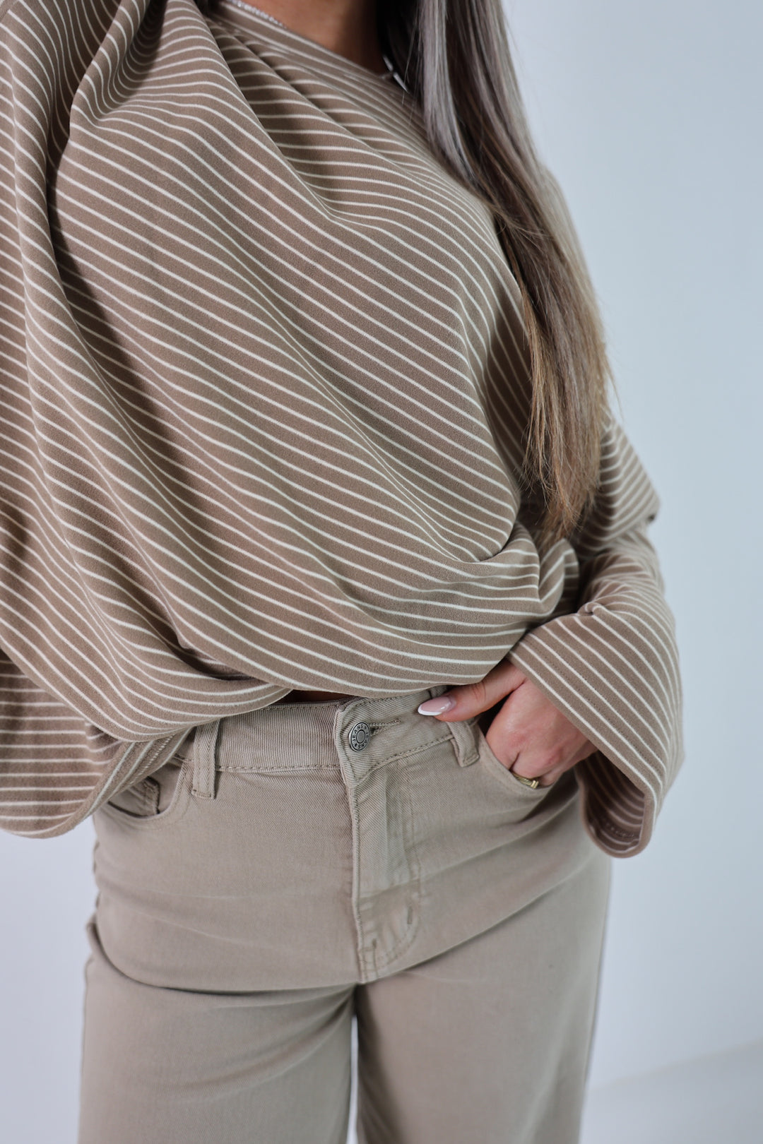 Gestreiftes Longsleeve Striped Soul