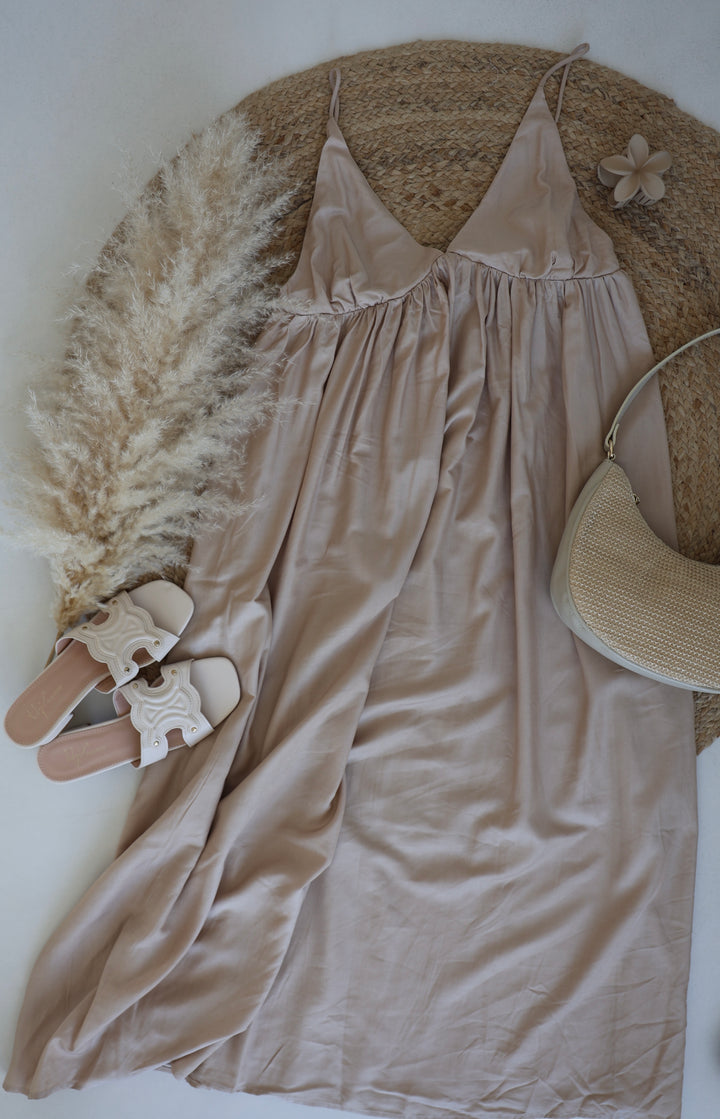 Langes Kleid Nude Nights