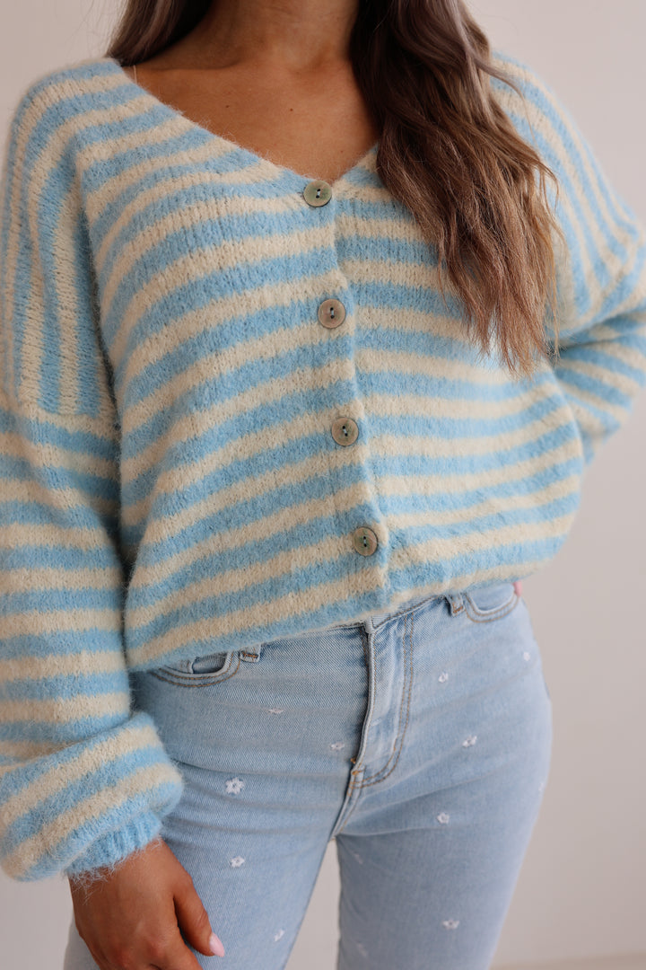 Gestreifter Cardigan Cosima