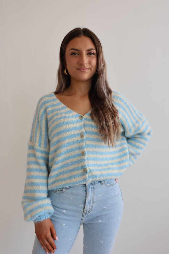 Gestreifter Cardigan Cosima
