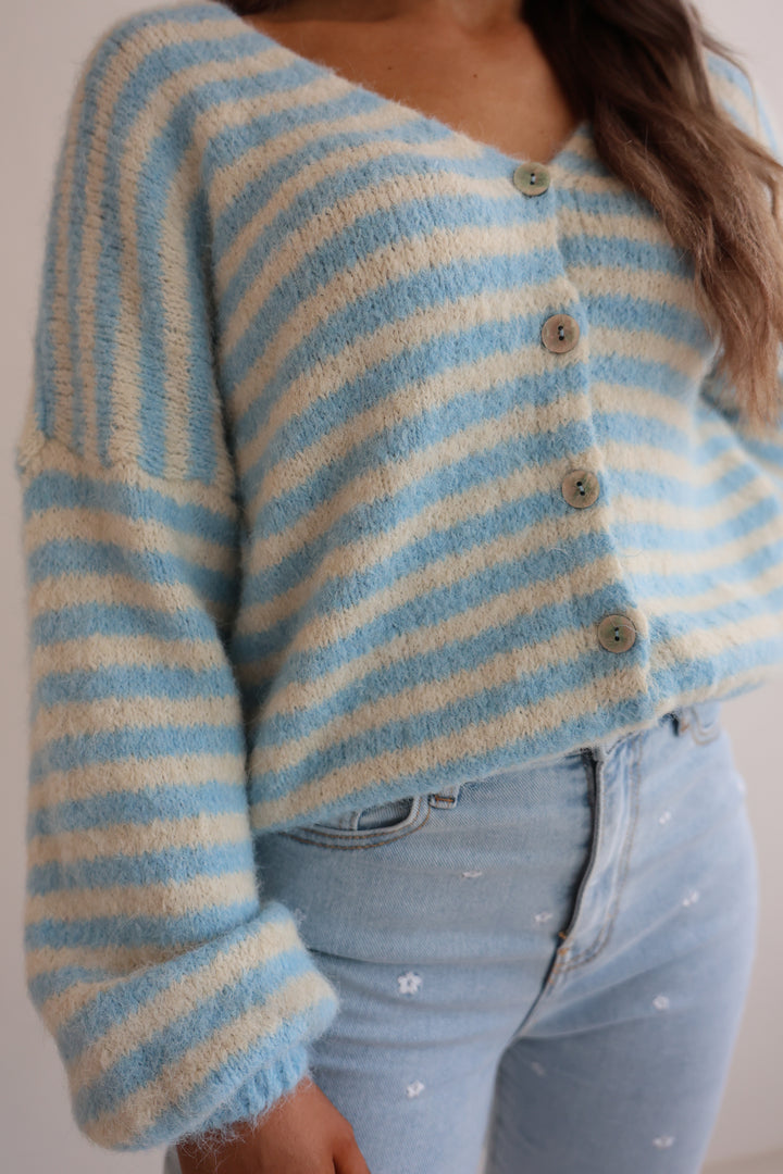 Gestreifter Cardigan Cosima