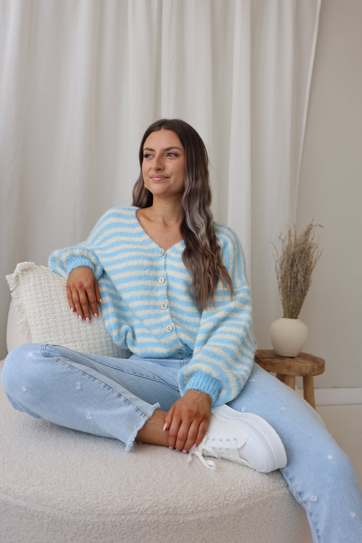Gestreifter Cardigan Cosima