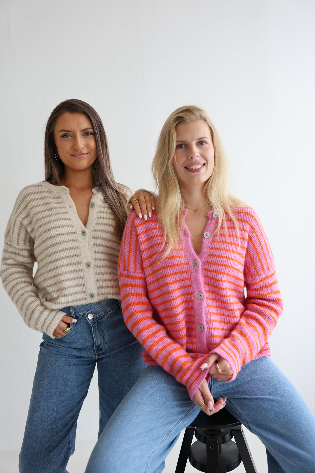 Gestreifter Cardigan Josephine
