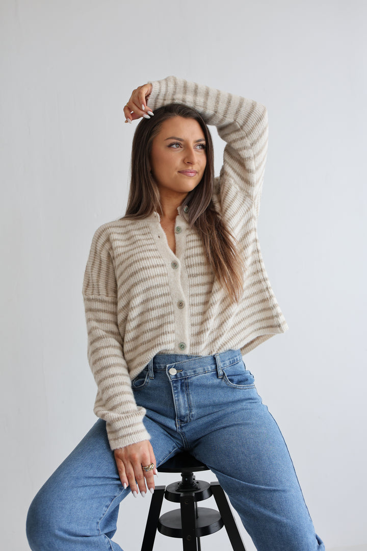 Gestreifter Cardigan Josephine
