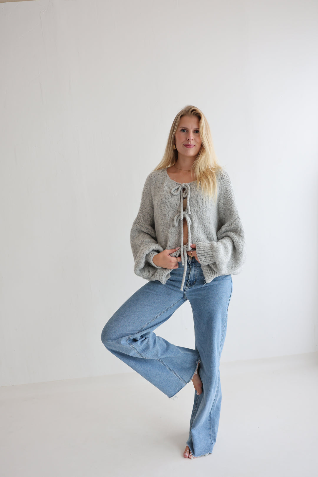 Cardigan mit Schleifen Lilly (langarm)