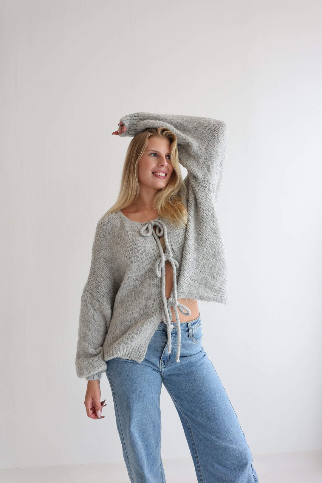 Cardigan mit Schleifen Lilly (langarm)