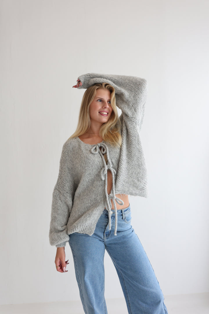 Cardigan mit Schleifen Lilly (langarm)