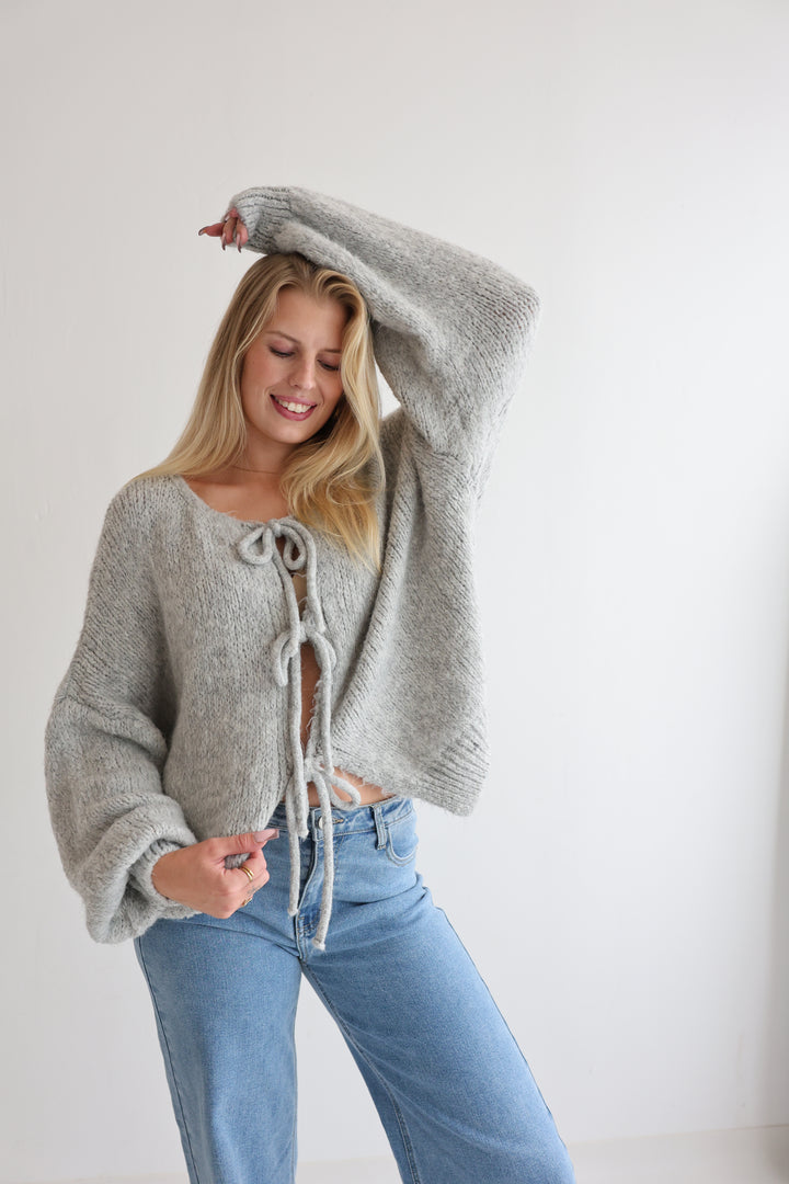 Cardigan mit Schleifen Lilly (langarm)