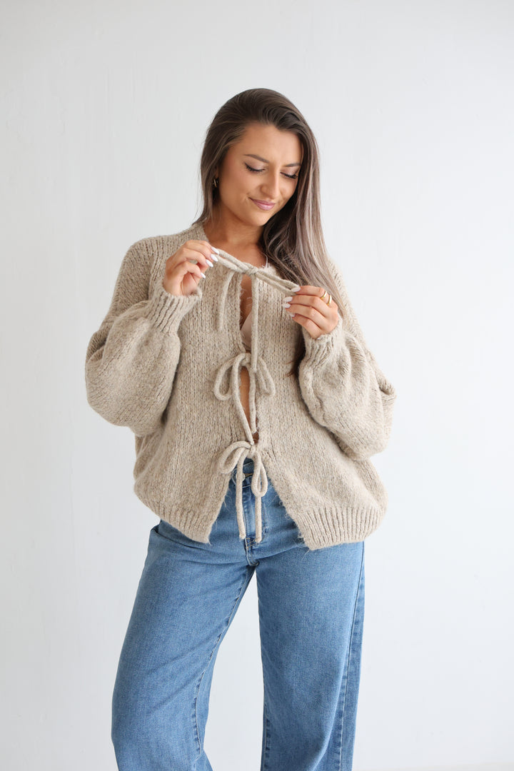 Cardigan mit Schleifen Lilly (langarm)