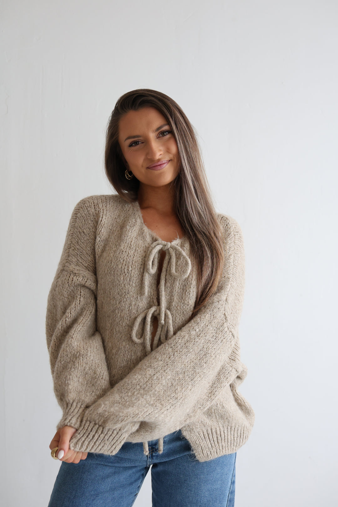Cardigan mit Schleifen Lilly (langarm)