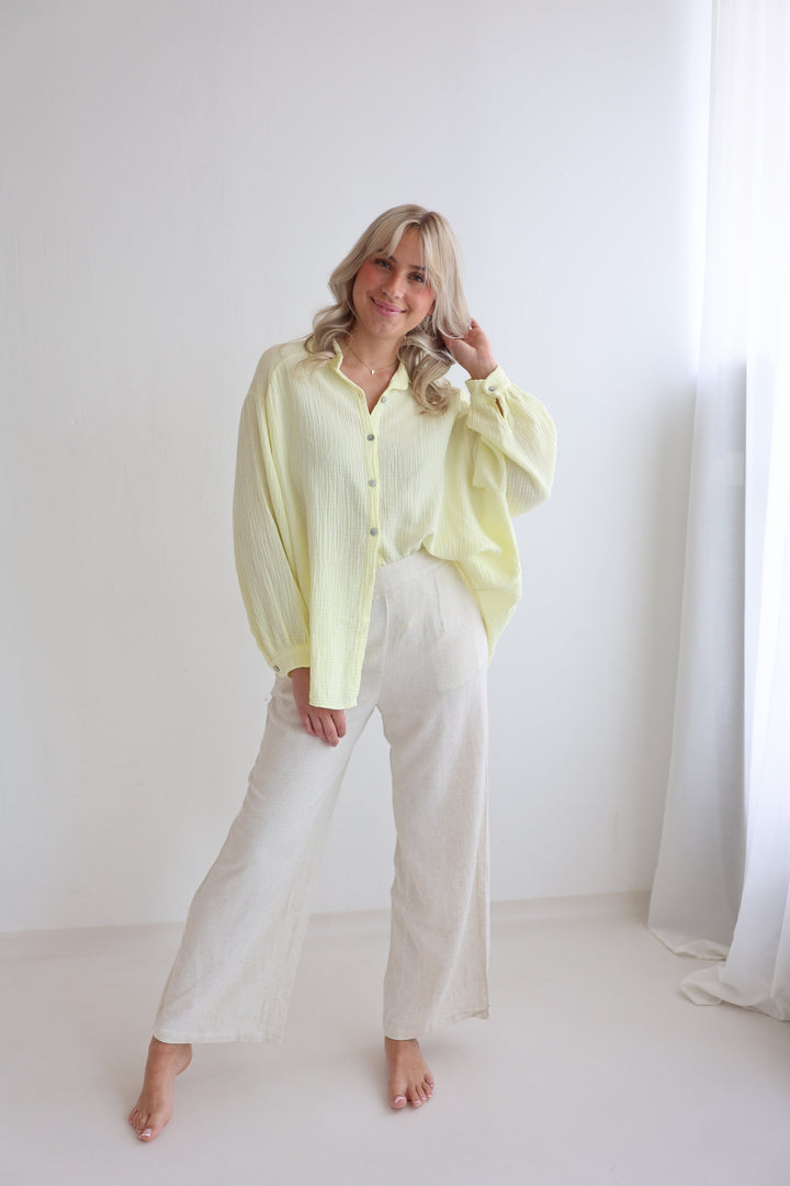 3/4 Leinenhose Leila (240078)