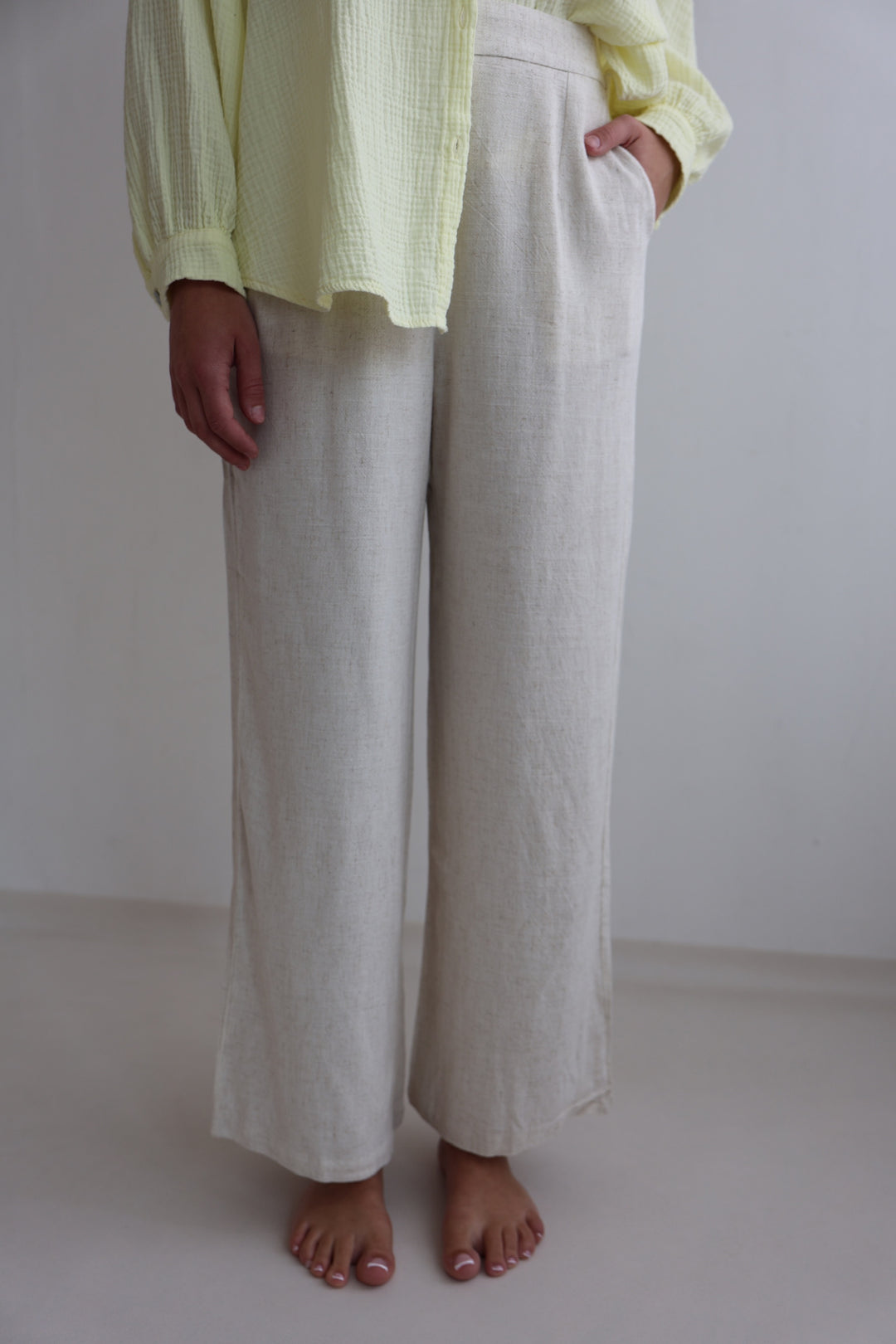 3/4 Leinenhose Leila (240078)