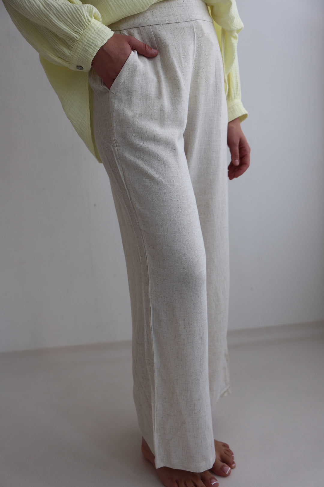 3/4 Leinenhose Leila (240078)