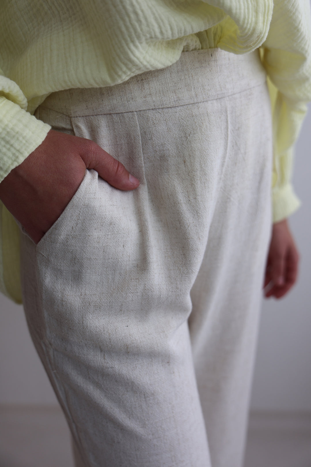 3/4 Leinenhose Leila (240078)