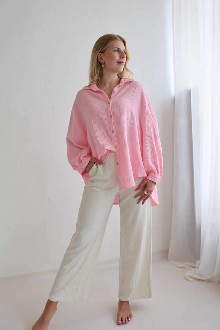 3/4 Leinenhose Leila (240078)