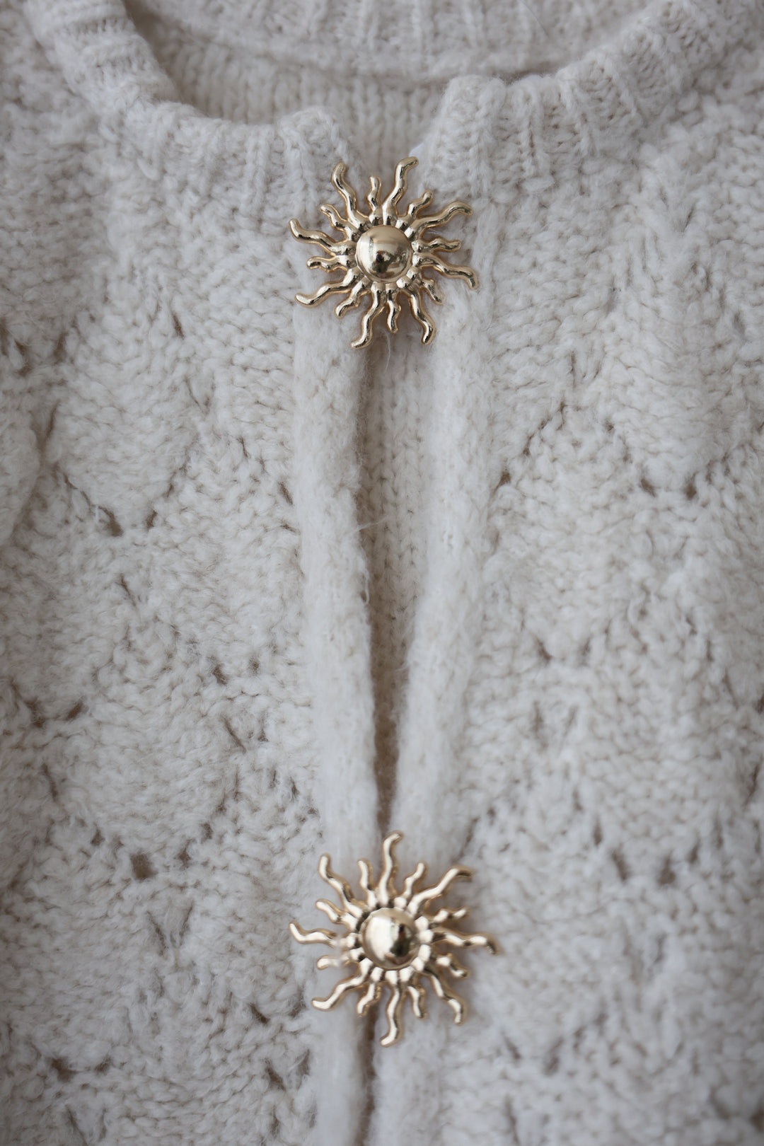 Strickweste Golden Sun