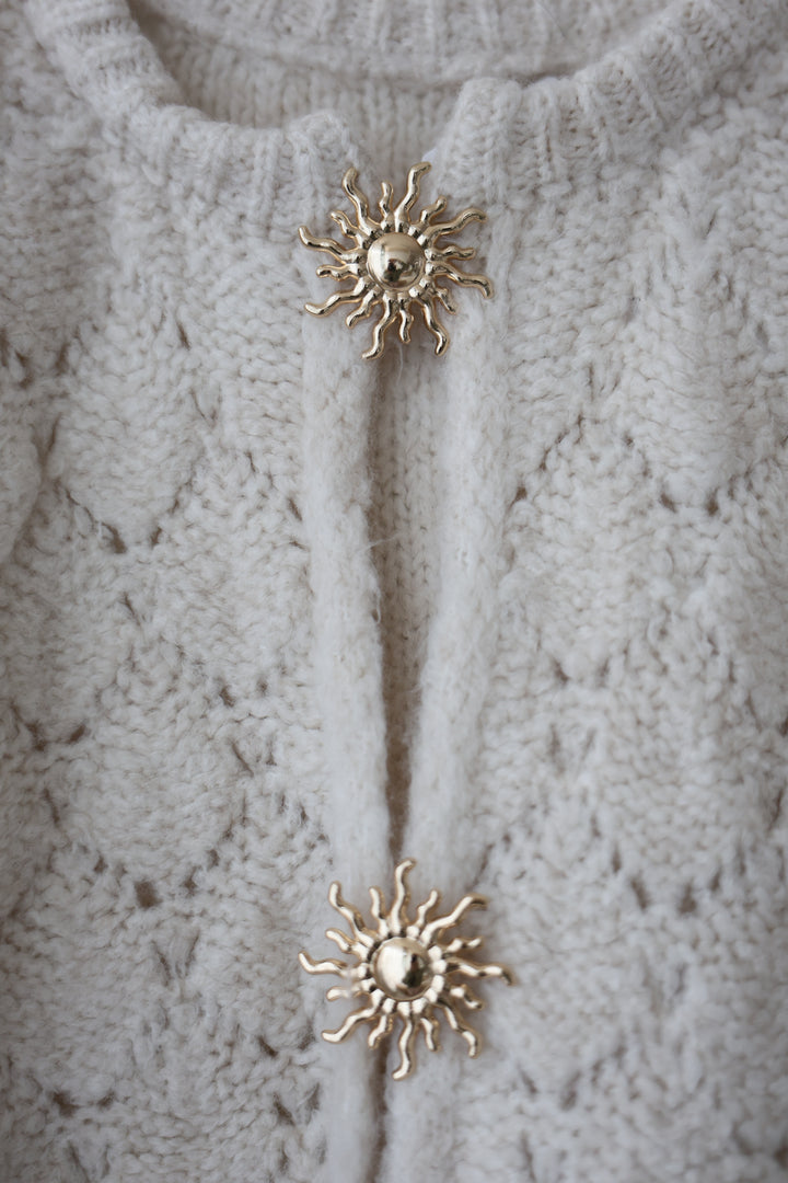 Strickweste Golden Sun