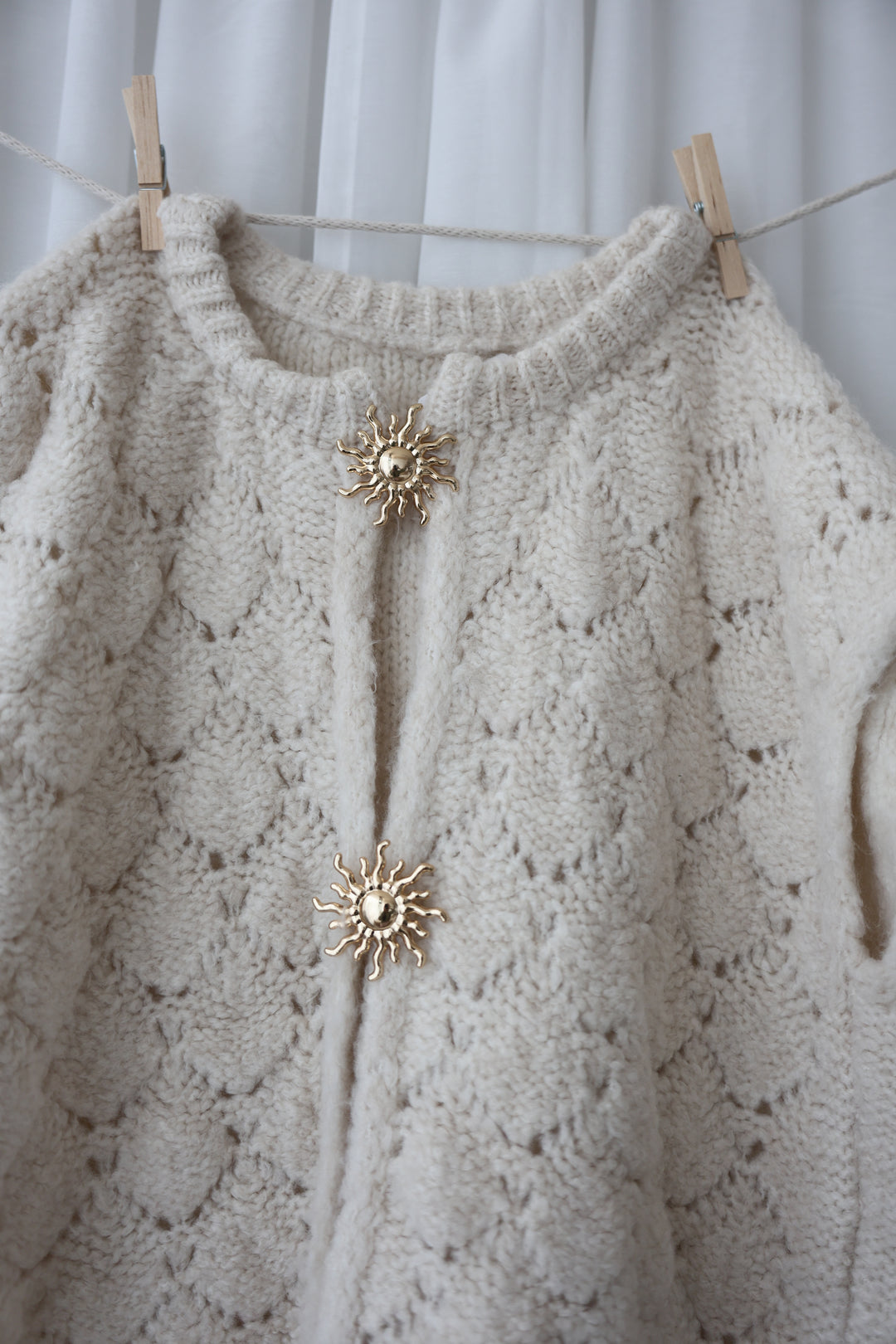 Strickweste Golden Sun