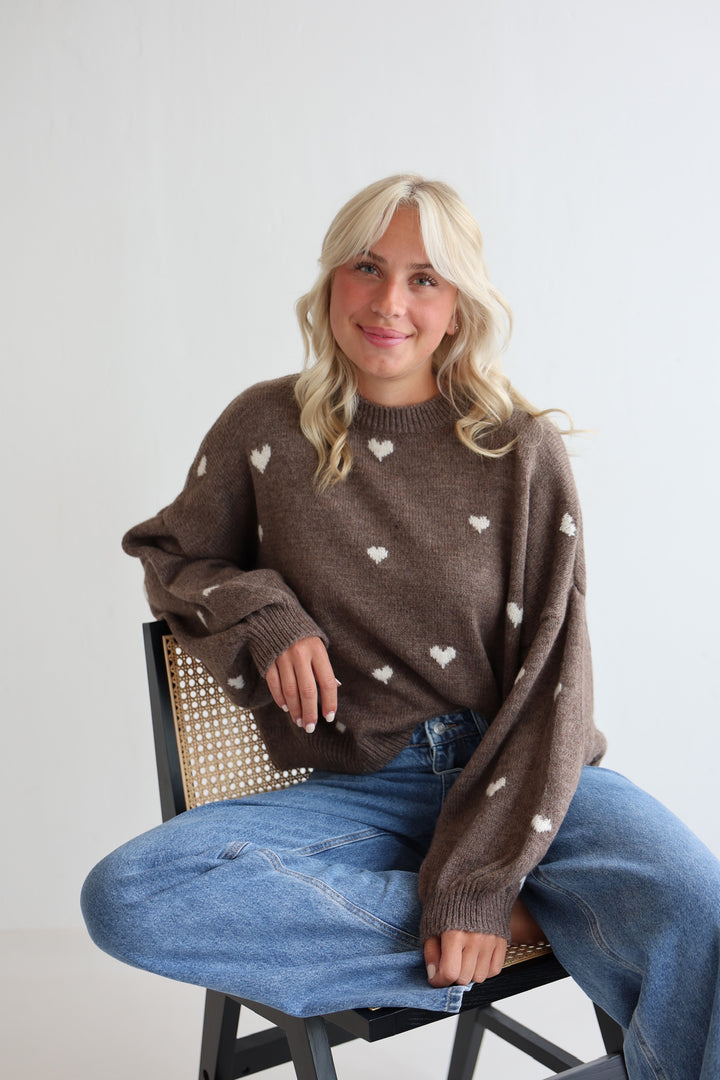 Pullover Cozy Heart