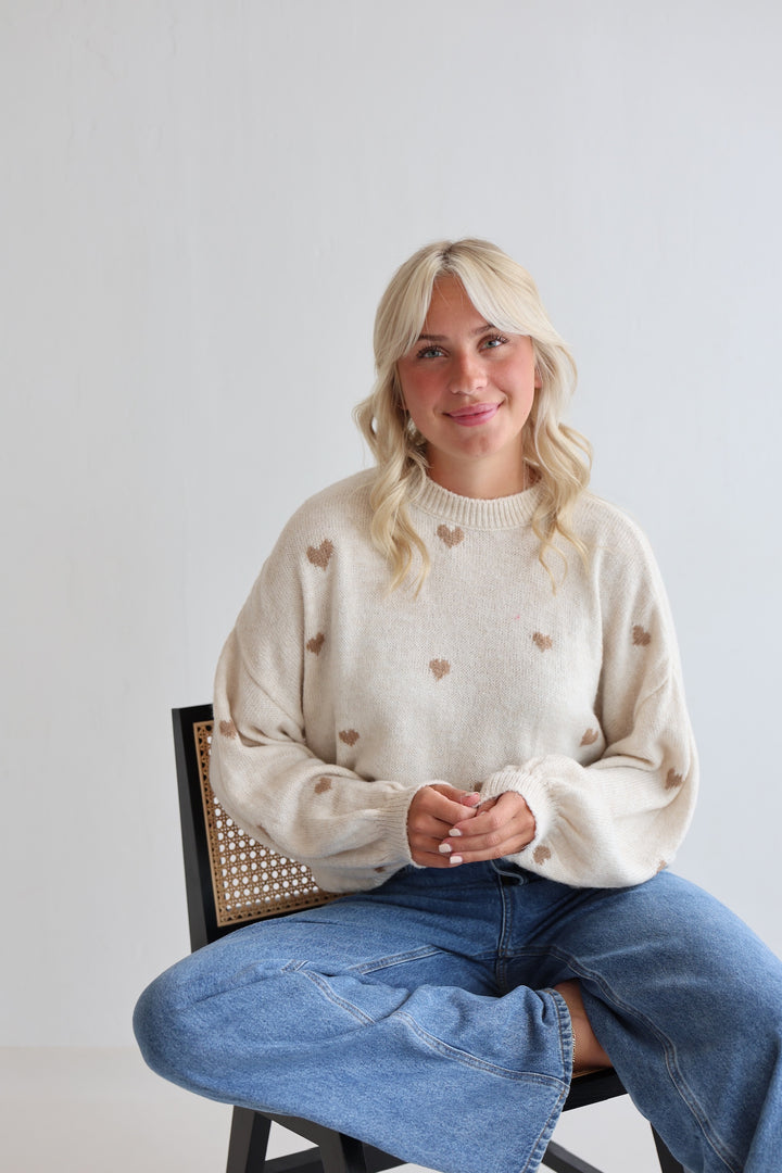 Pullover Cozy Heart