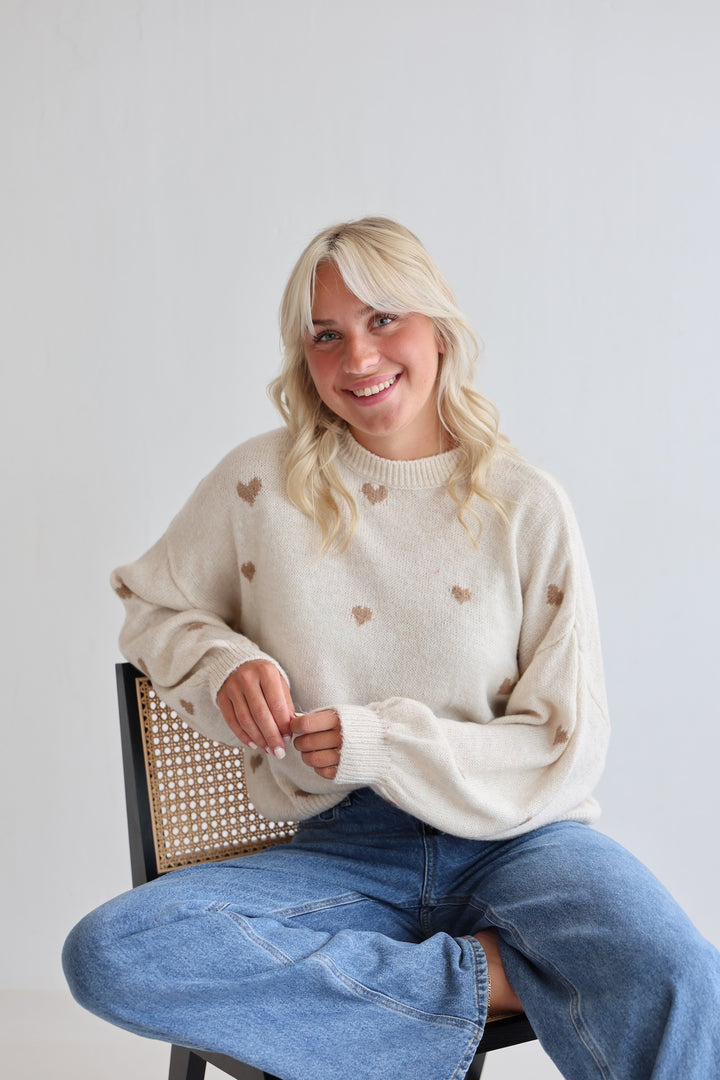 Pullover Cozy Heart
