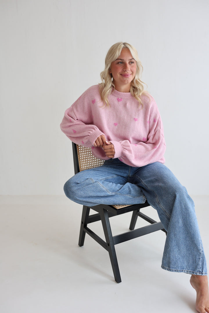 Pullover Cozy Heart