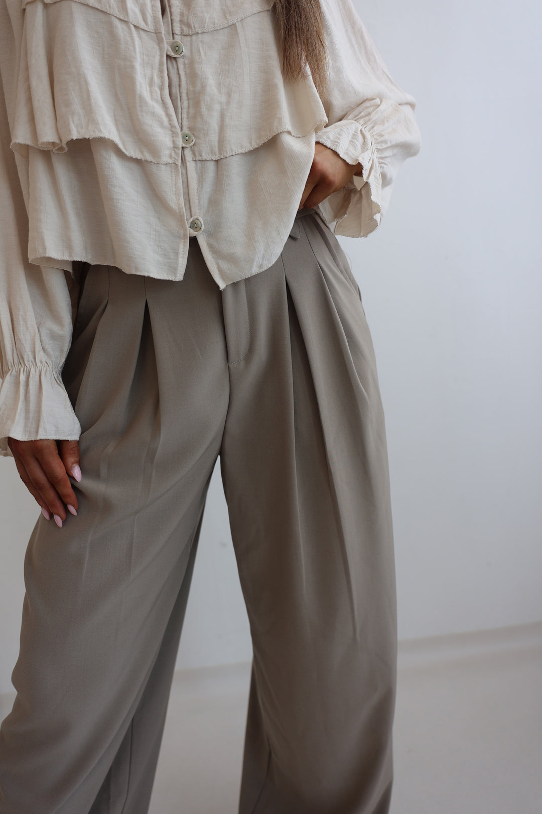 Bundfaltenhose Serena (68016)