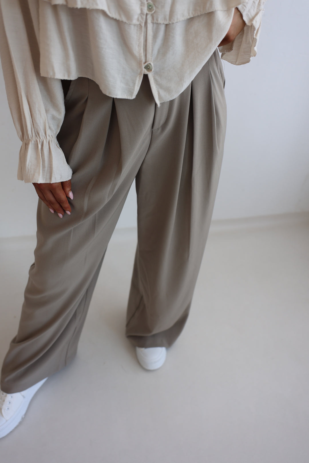 Bundfaltenhose Serena (68016)