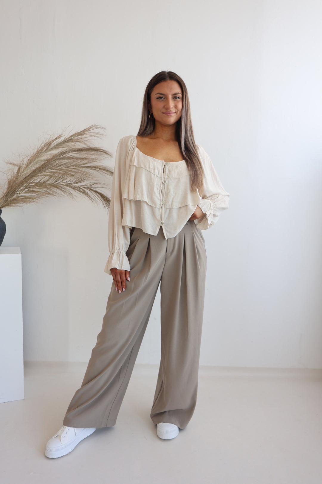 Bundfaltenhose Serena (68016)