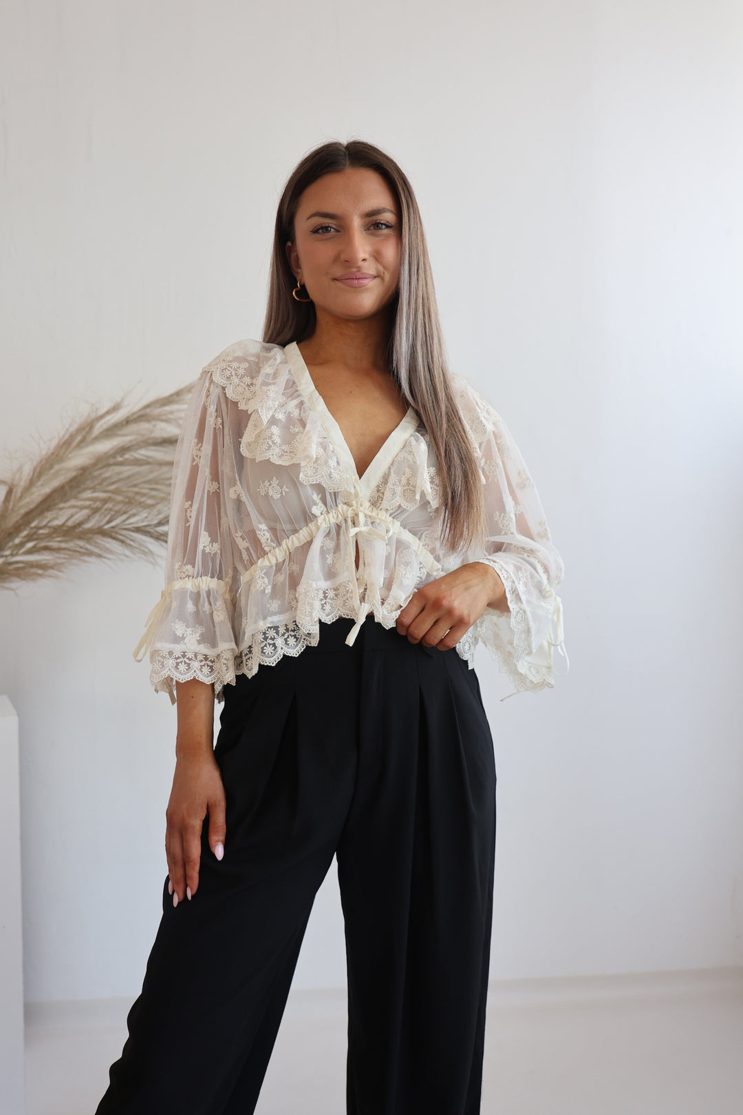 Bundfaltenhose Serena (68016)