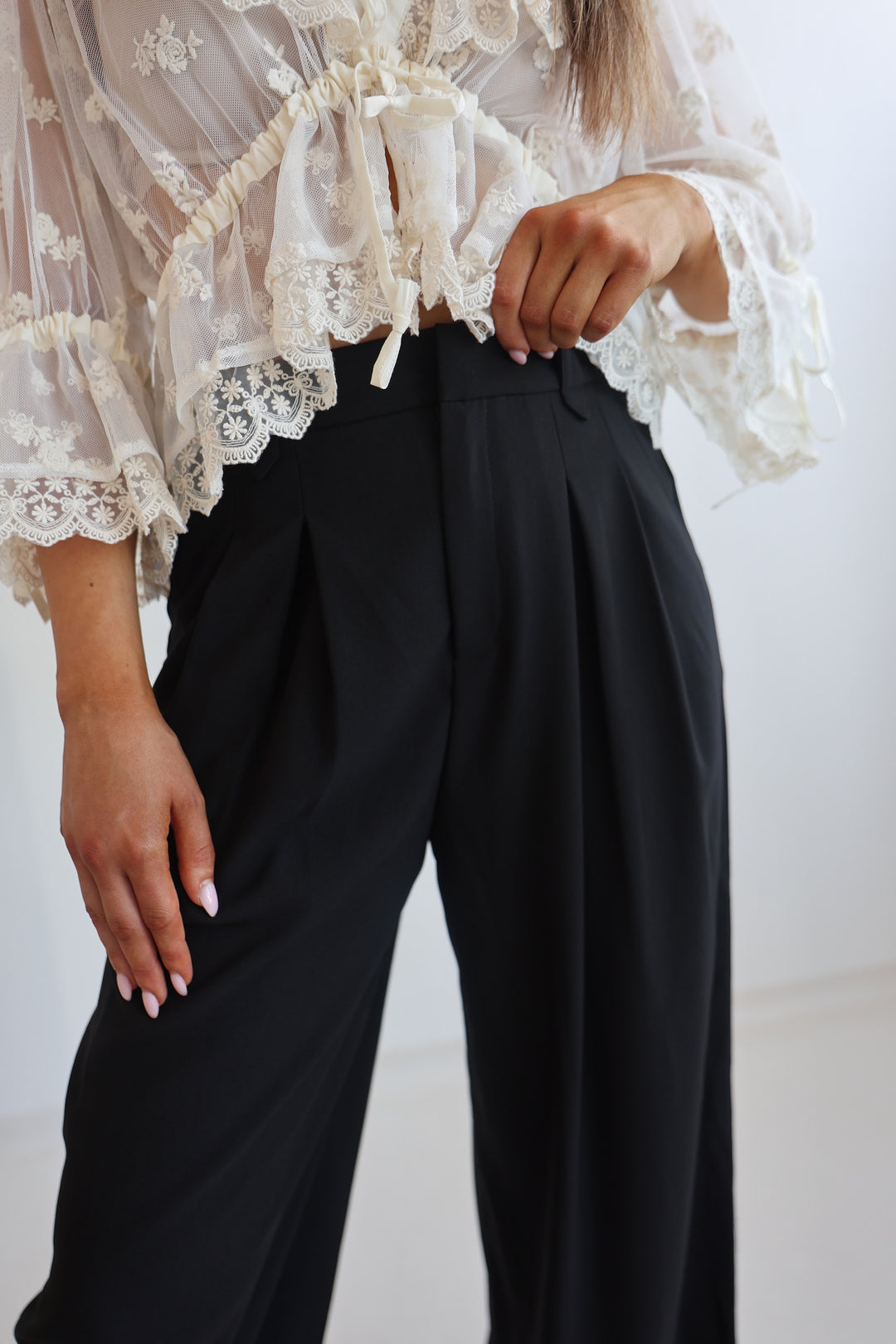 Bundfaltenhose Serena (68016)