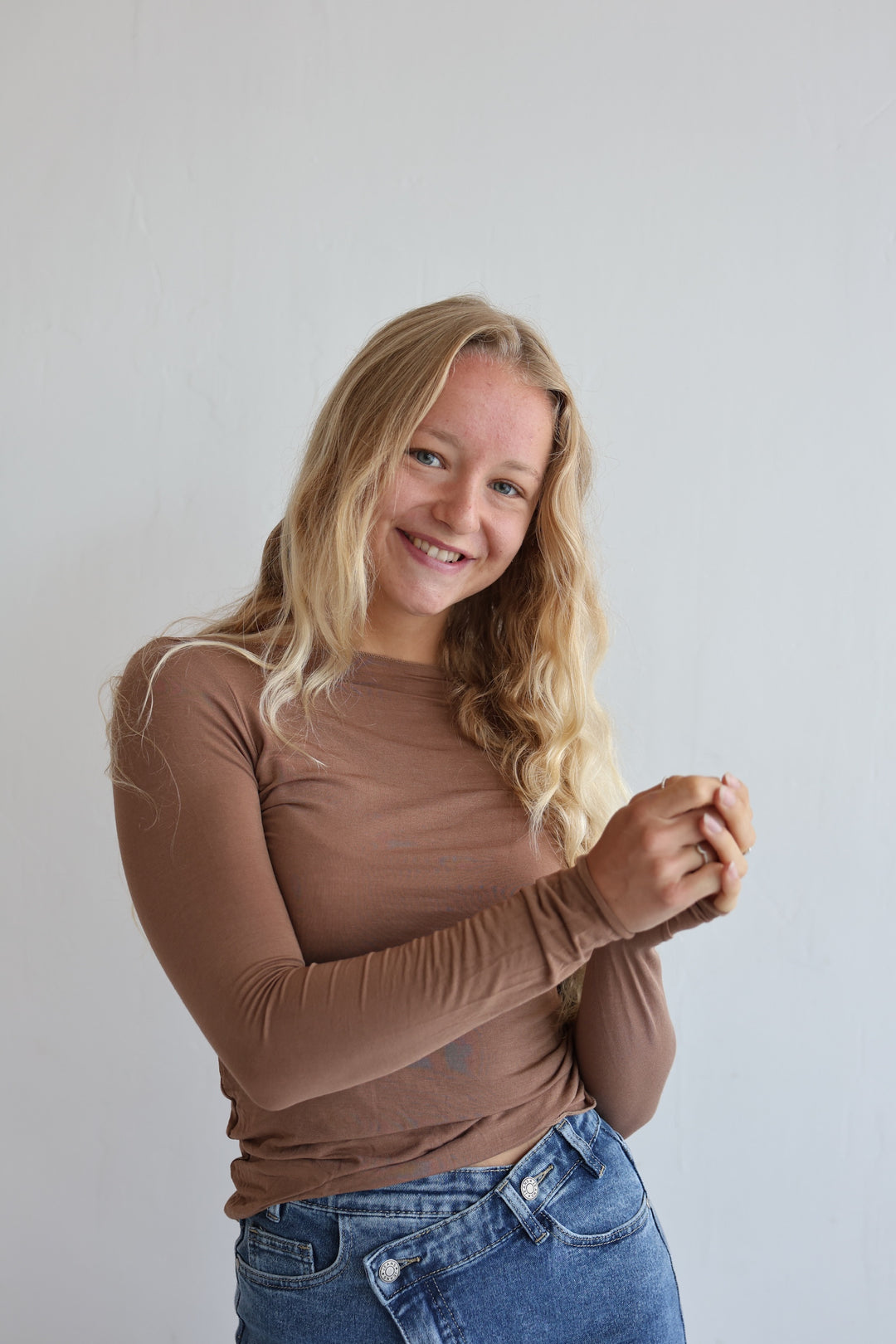 Cashmere Longsleeve Liliana (einfarbig)