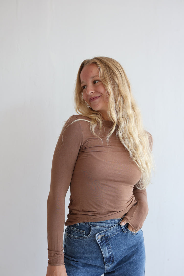 Cashmere Longsleeve Liliana (einfarbig)