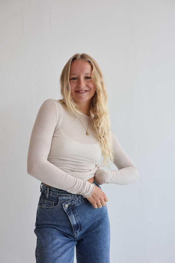Cashmere Longsleeve Liliana (einfarbig)