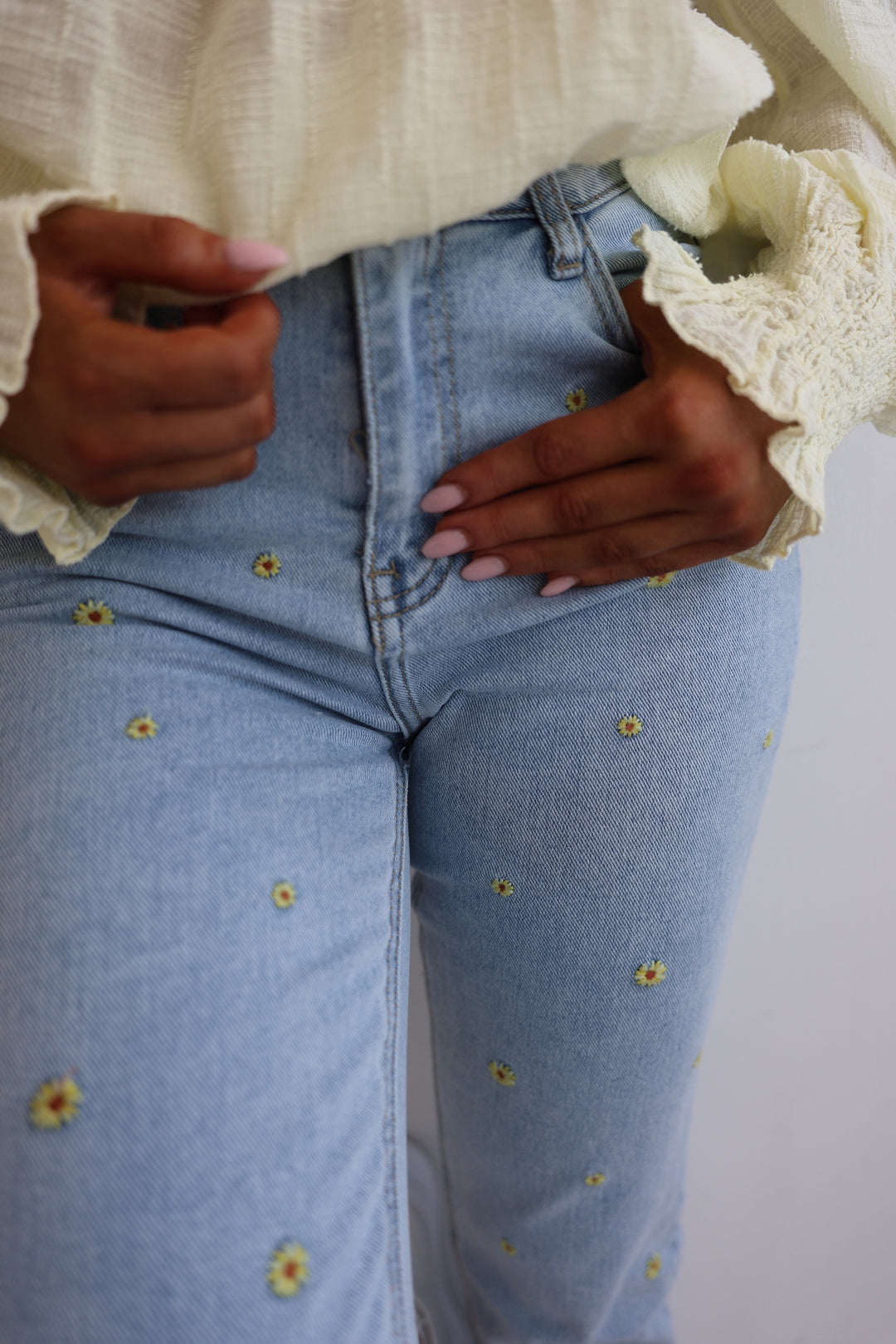 Mom Jeans Sunflowers (3181)
