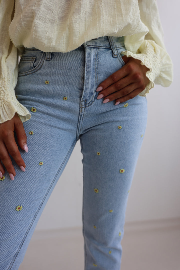 Mom Jeans Sunflowers (3181)