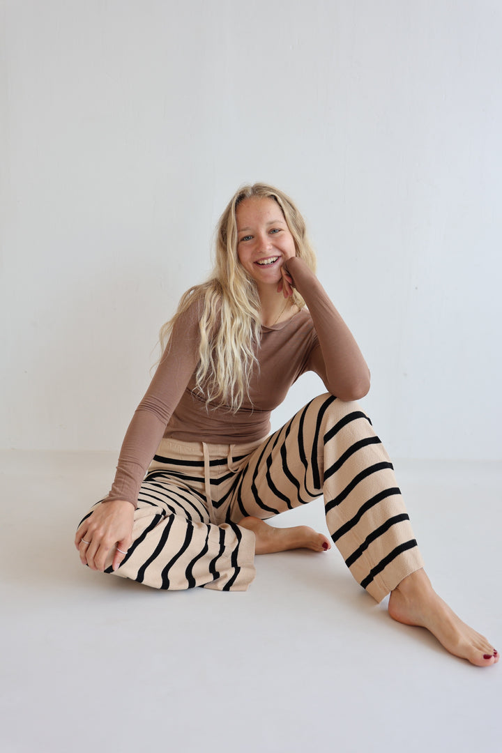 Lockere Hose Stripes