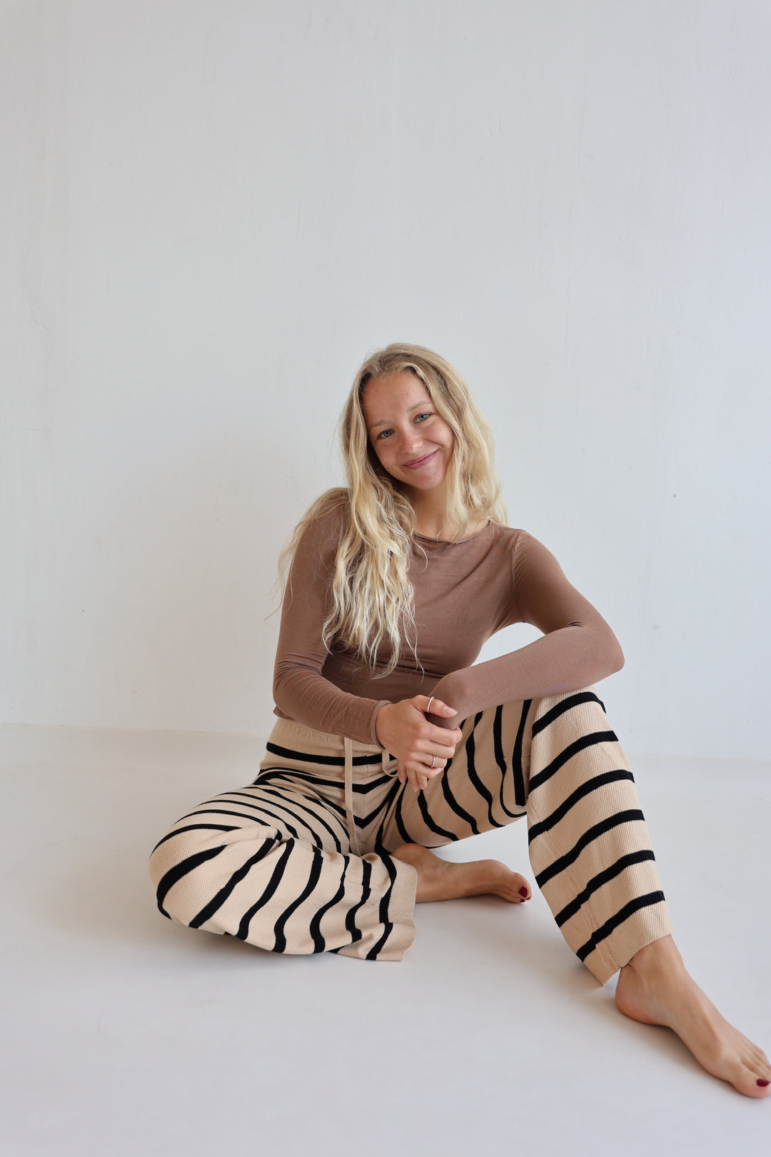 Lockere Hose Stripes