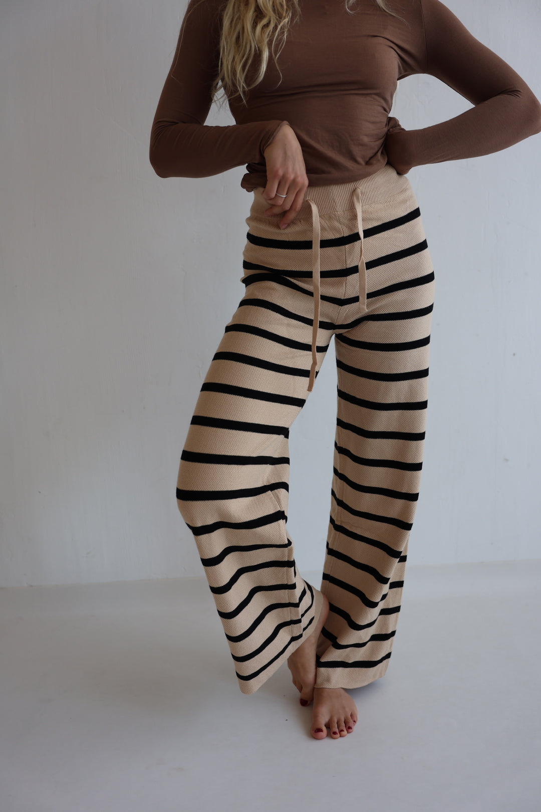 Lockere Hose Stripes