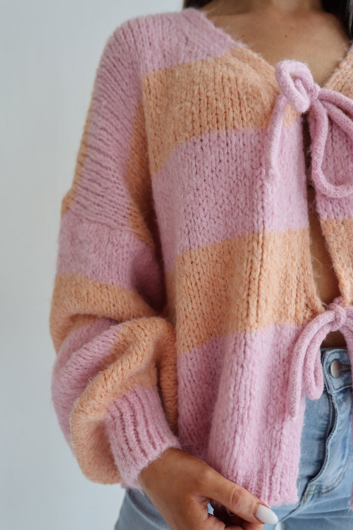 Gestreifter Cardigan Luana