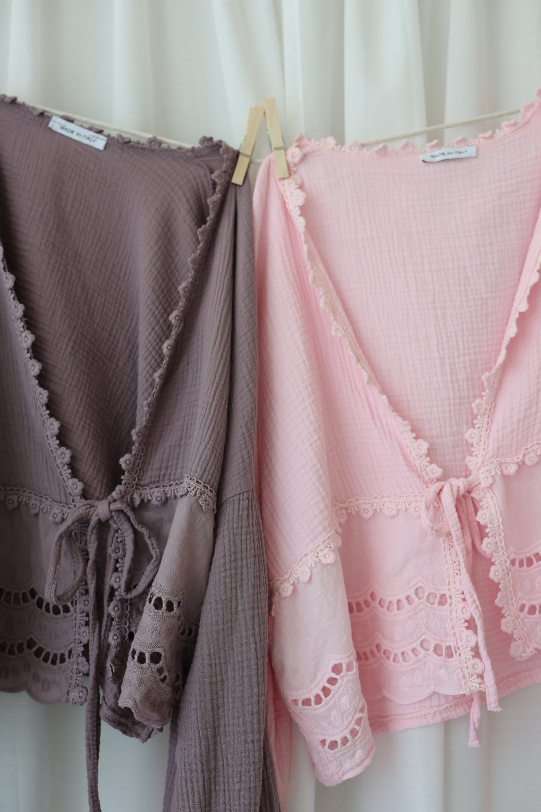 Musselinbluse Sweet Ruffles