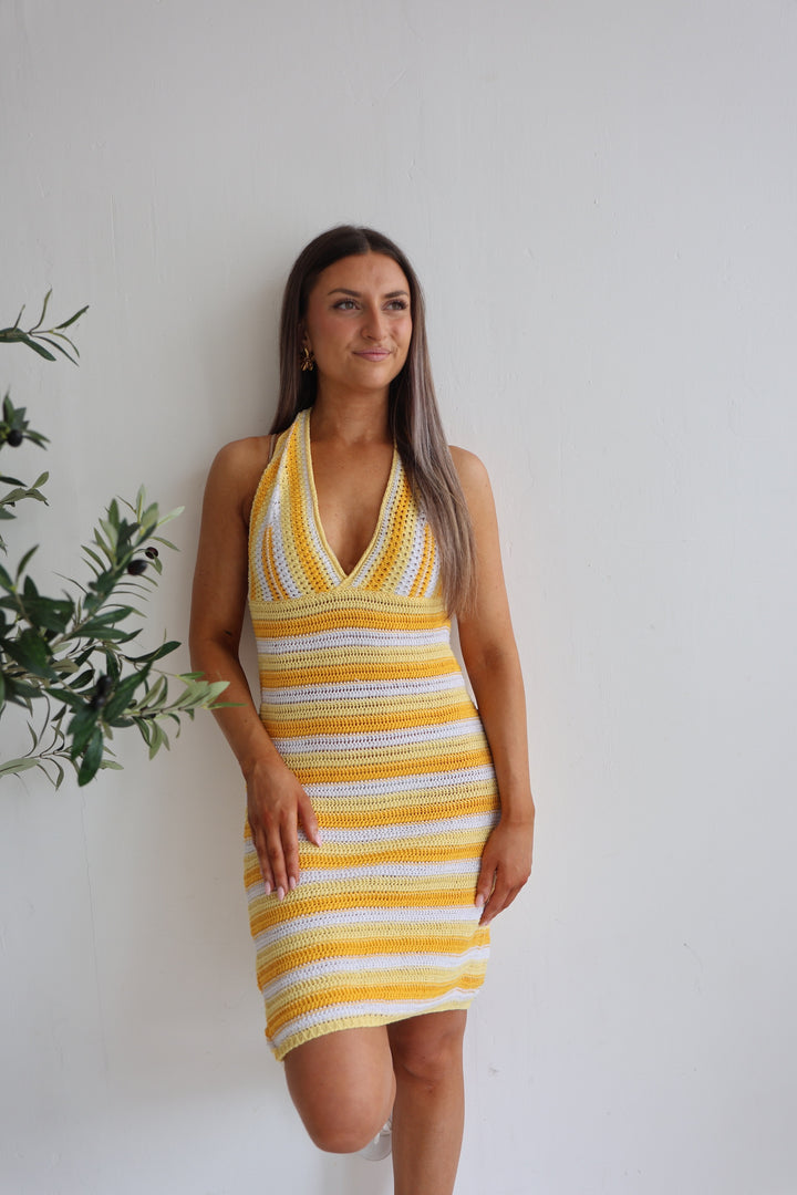 Gehäkeltes Neckholderkleid Lucia