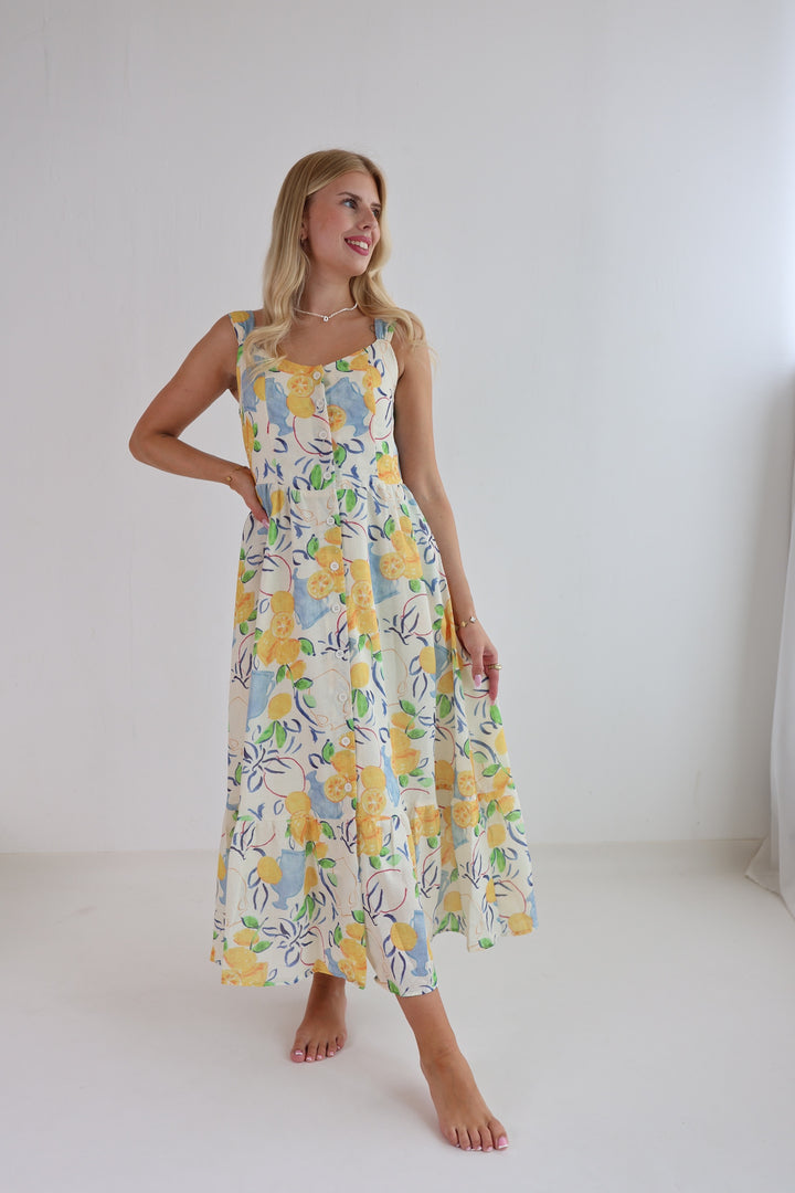 Leinenkleid Lemon Fresh
