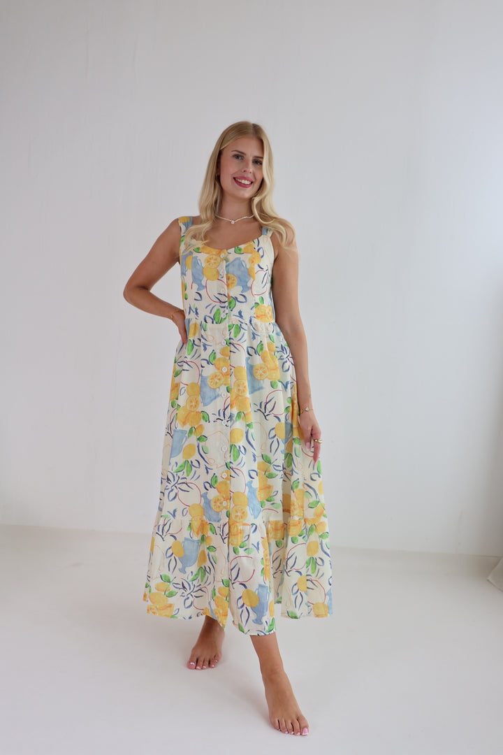 Leinenkleid Lemon Fresh